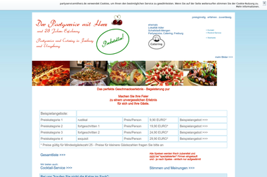 partyservice-mit-herz.de - Catering Services Bad Krozingen
