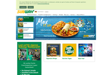 subway-sandwiches.de - Catering Services Bad Oeynhausen