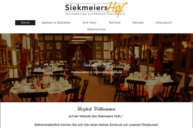 siekmeiers-hof.de - Catering Services Bad Oeynhausen