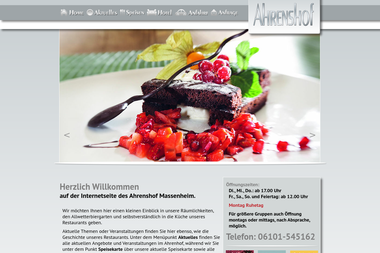 ahrenshof-massenheim.de - Catering Services Bad Vilbel