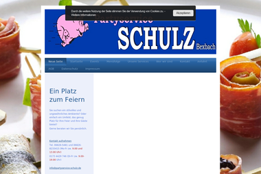 partyservice-schulz.de - Catering Services Bexbach