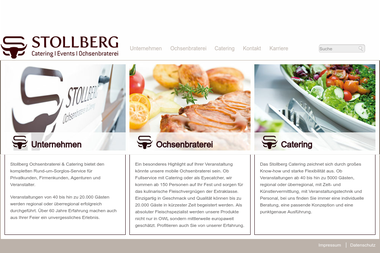 stollberg-catering.de - Catering Services Bielefeld