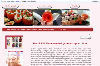 gv-food-support.com - Catering Services Bonn