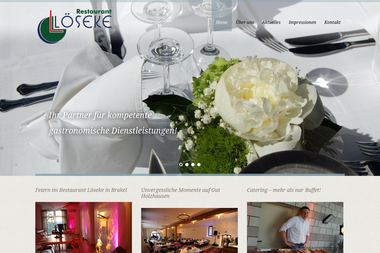 restaurant-loeseke.de - Catering Services Brakel