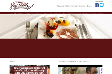 hessenhof-coburg.de - Catering Services Coburg