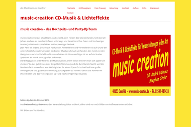 music-creation.de - Catering Services Coesfeld