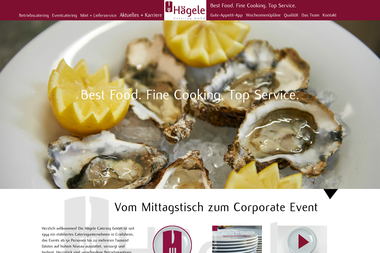 haegele-catering.de - Catering Services Crailsheim