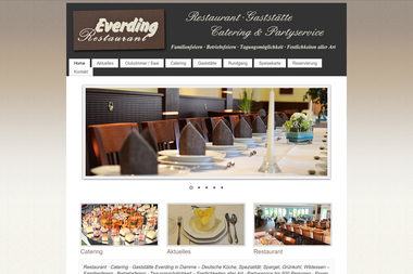restaurant-everding.de - Catering Services Damme