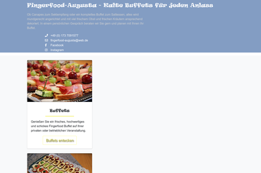 fingerfood-augusta.de - Catering Services Einbeck