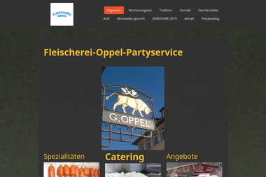 fleischerei-oppel.jimdo.com - Catering Services Eisenach