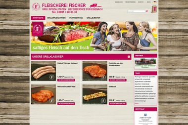 fleischerei-fischer-eisenach.de - Catering Services Eisenach