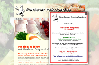 werdenerpartyservice.de - Catering Services Essen