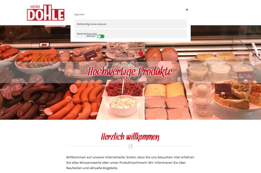 metzgerei-dohle.de - Catering Services Frechen