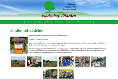 lindenhof-laedchen.de - Catering Services Fritzlar