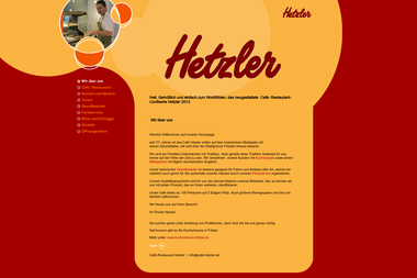 cafe-hetzler.de - Catering Services Fritzlar