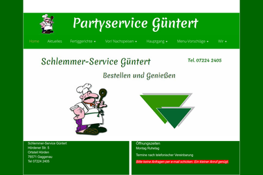 schlemmer-service-guentert.de - Catering Services Gaggenau
