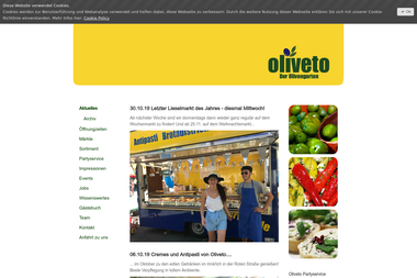 oliveto-partyservice.de - Catering Services Göttingen
