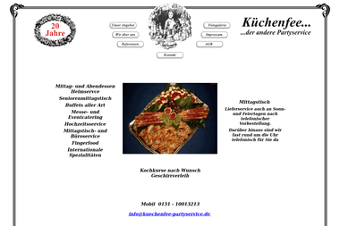 kuechenfee-partyservice.de - Catering Services Griesheim