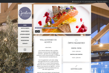 restaurant-gustus.de - Catering Services Heiligenhaus