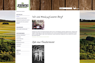 metzgerei-jedowski.de - Catering Services Hemer