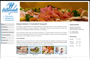 metzgerei-hellebrandt.de - Catering Services Herzogenrath