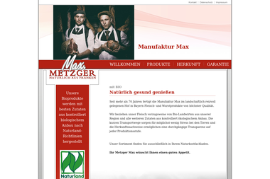 max-bio.de - Catering Services Hof