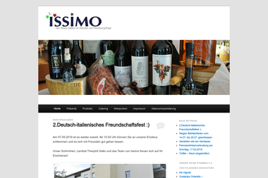issimo-feinkost.de - Catering Services Homburg