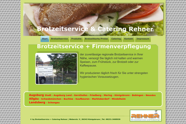 brotzeitservice-rehner.de - Catering Services Königsbrunn