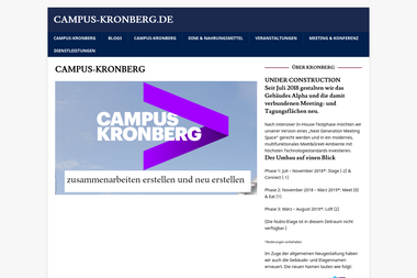 campus-kronberg.de - Catering Services Kronberg Im Taunus