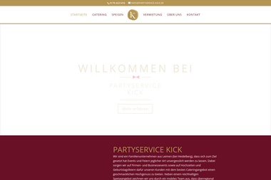 partyservice-kick.de - Catering Services Leimen