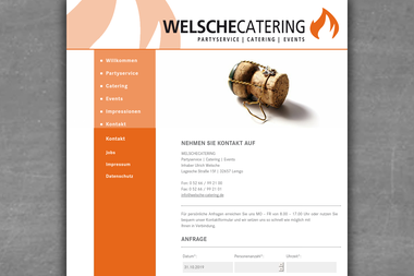 welsche-catering.de/kontakt.html - Catering Services Lemgo