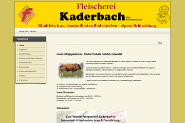 fleischerei-kaderbach.de - Catering Services Lennestadt