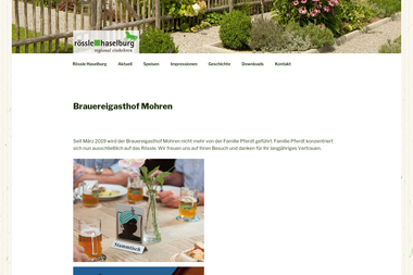 brauereigasthofmohren.de - Catering Services Leutkirch Im Allgäu