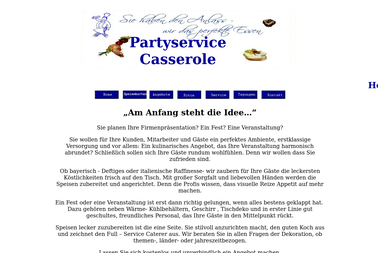 partyservice-casserole.de - Catering Services Marburg