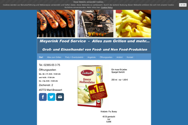 meyerink-food-service.de - Catering Services Marl