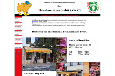 fleischerei-streu.de - Catering Services Meerane