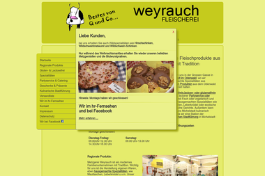 metzgerei-weyrauch.de - Catering Services Michelstadt