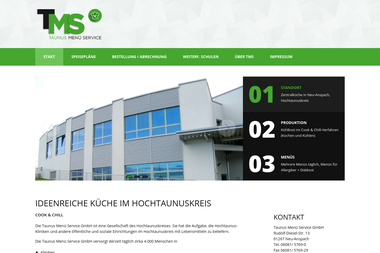 taunus-menue-service.de - Catering Services Neu-Anspach