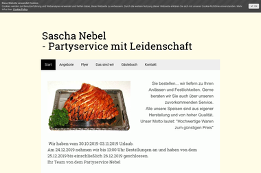 partyservice-nebel.de - Catering Services Neumünster