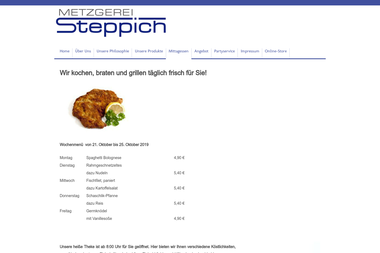 metzgerei-steppich.vpweb.de/mittagessen - Catering Services Neusäss