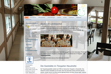 tiergartengaststaette.net - Catering Services Neustrelitz