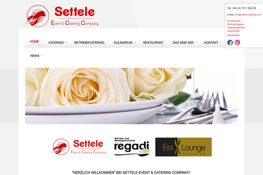 settele-catering.com - Catering Services Neu-Ulm