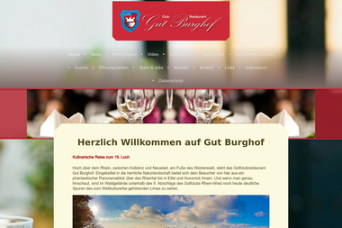 gut-burghof.de - Catering Services Neuwied