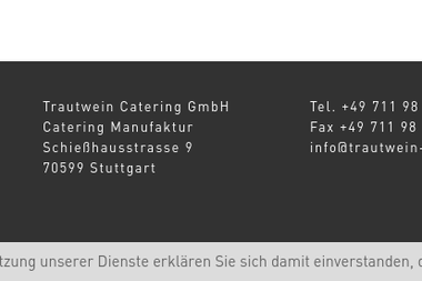 trautwein-catering.de - Catering Services Ostfildern