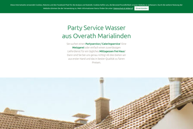 party-service-wasser.de - Catering Services Overath