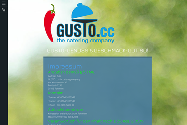 gusto.cc/about - Catering Services Pohlheim