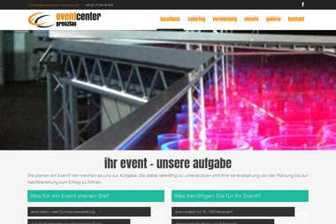 eventcenter-prenzlau.de - Catering Services Prenzlau