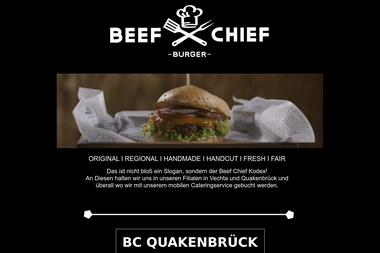 beef-chief-burger.de - Catering Services Quakenbrück