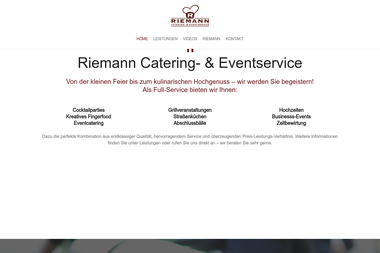 riemann-catering.de - Catering Services Remscheid