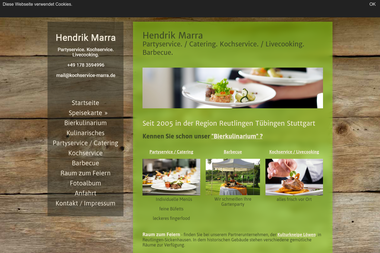 kochservice-marra.de - Catering Services Reutlingen